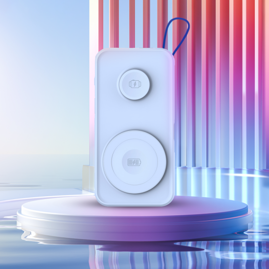 Powerbank 3mk PastelUp 10,000mAh 22.5W USB 1A1C - blue