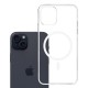 3mk Clear MagCase for Apple iPhone 15 - transparent
