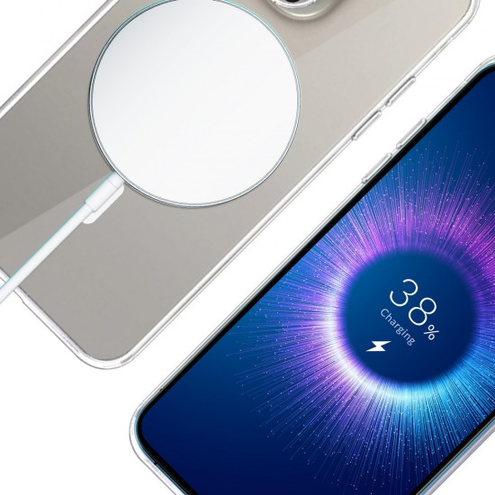 3mk Clear MagCase Case for Apple iPhone 15 Pro Max - Transparent