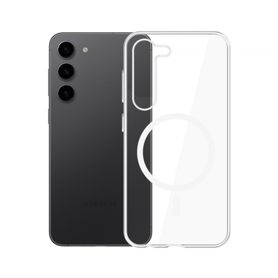 3mk Clear MagCase for Samsung Galaxy S23 5G - transparent