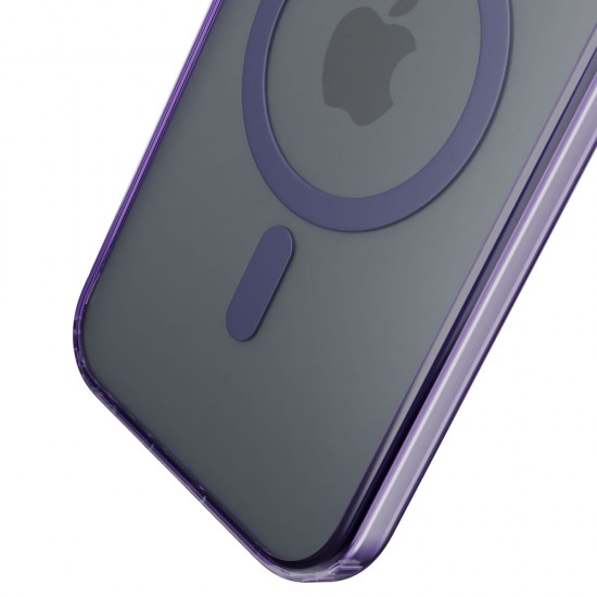 3mk Frosty MagCase Purple for Apple iPhone 16 - purple