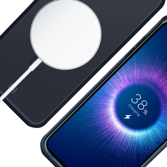 3mk Smoke Case Mag&Stand for Samsung Galaxy S24+ - black