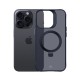 3mk Smoke Case Mag&Stand for Apple iPhone 16 pro max - black