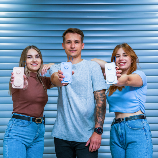 Powerbank 3mk PastelUp 10,000mAh 22.5W USB 1A1C - pink