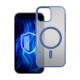 3mk Frosty MagCase Blue Case for Apple iPhone 15 - Transparent