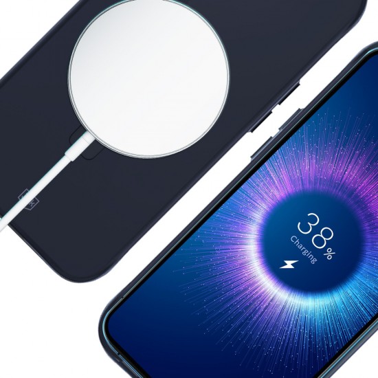 3mk Smoke Case Mag&Stand for Apple iPhone 14 plus - black