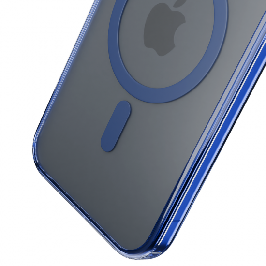 3mk Frosty MagCase Blue Case for Apple iPhone 13 Pro Max - Transparent
