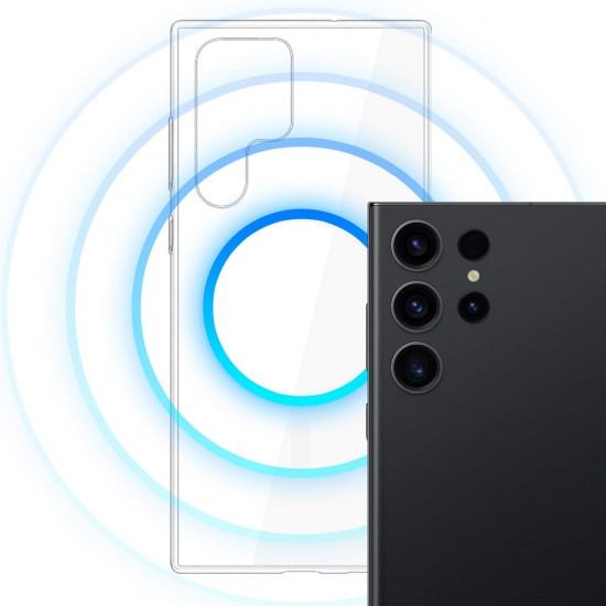 3mk Clear MagCase for Samsung Galaxy S23 Ultra - transparent