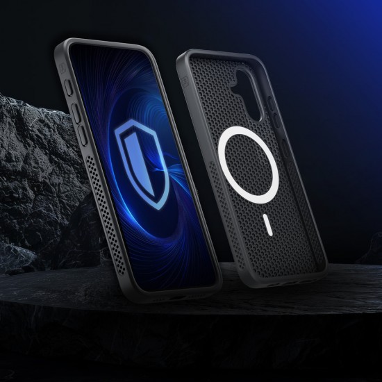 3mk COOLing MagCase for Apple iPhone 16 - black