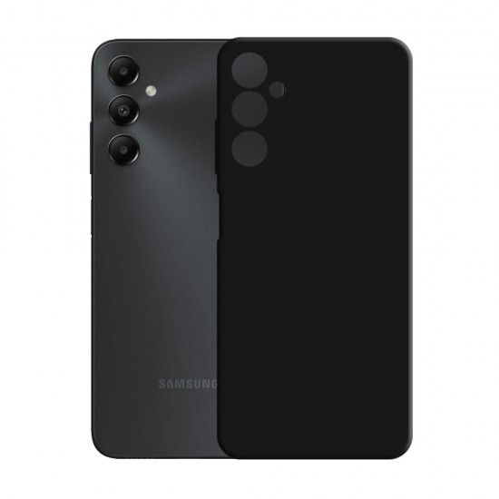 3mk Silicone Case for Samsung Galaxy A05s - Black