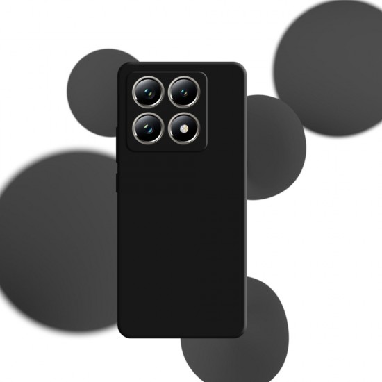 3mk Silicone Case for Xiaomi 14T Pro - black