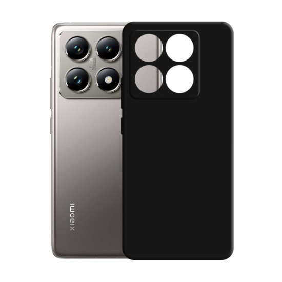3mk Silicone Case for Xiaomi 14T Pro - black
