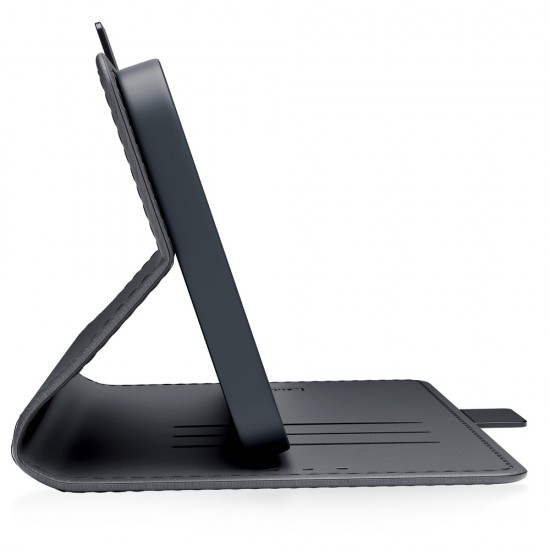 3mk Wallet Case for Samsung Galaxy S24 FE - Black