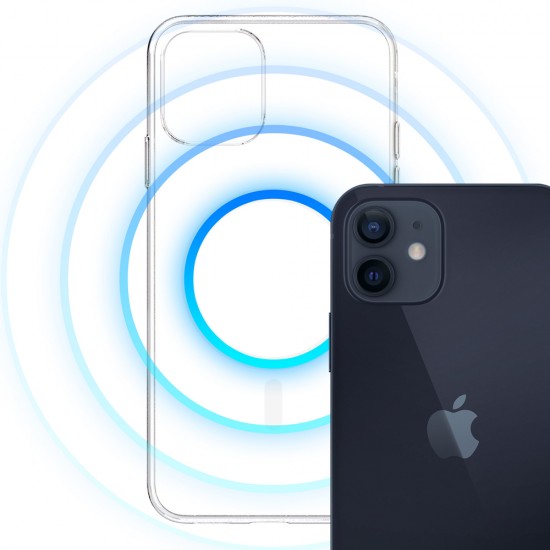 3mk Clear MagCase for Apple iPhone 12/12 Pro - transparent
