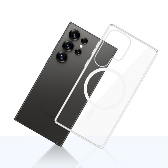 3mk Clear MagCase for Samsung Galaxy S25 Ultra - transparent
