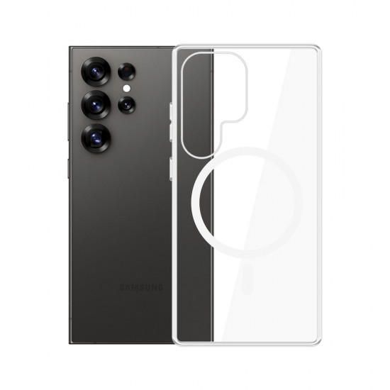 3mk Clear MagCase for Samsung Galaxy S25 Ultra - transparent