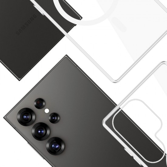 3mk Clear MagCase for Samsung Galaxy S25 Ultra - transparent