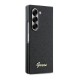 Guess 4G Glitter Script Case for Samsung Galaxy Z Fold 6 - Black