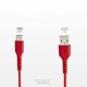 SBS TECABLEMICROC15R USB-A - USB-C Cable 1.5m - Red