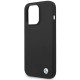 BMW Silicone Metal Logo case for iPhone 15 Pro - black