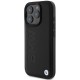 BMW Leather Hot Stamp iPhone 16 Pro Case - Black