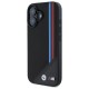 BMW M Meshed Tricolor Stripes MagSafe case for iPhone 16 - black
