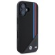 BMW M Meshed Tricolor Stripes MagSafe case for iPhone 16 - black