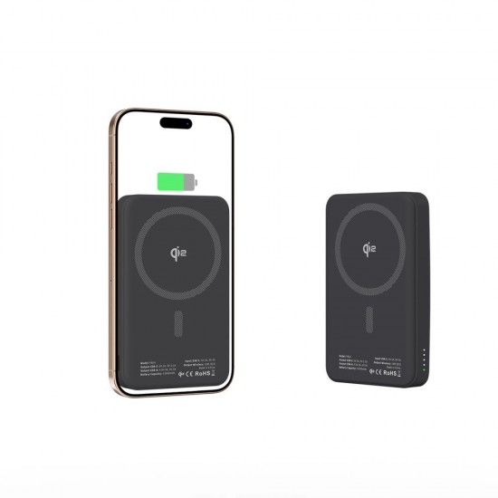 Powerbank Tech-Protect PB24 LifeMag QI2 MagSafe 10000 mAh - black