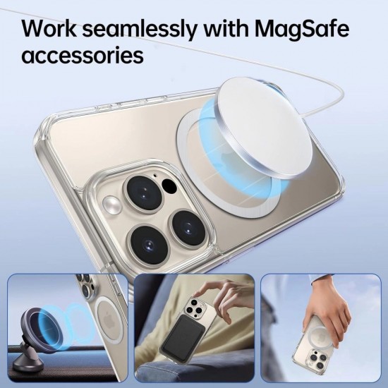 Tech-Protect MMP-110 2in1 MagSafe Ring - Silver / Silver