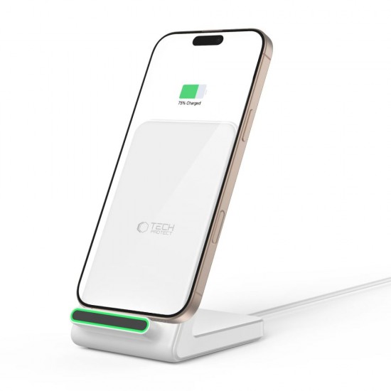 Tech-Protect QI15W-A40 Wireless Charger - White