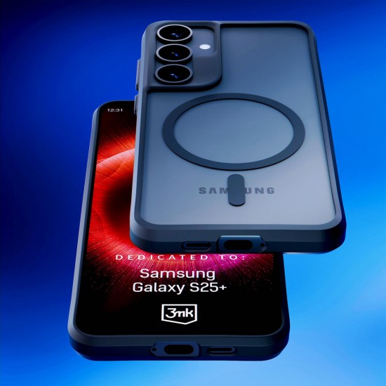 3mk Satin Armor MagCase for Samsung Galaxy S25+ - Transparent