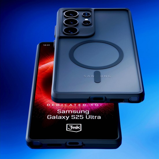 3mk Satin Armor MagCase for Samsung Galaxy S25 Ultra - Transparent