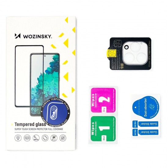 Wozinsky Full Camera Glass 9H tempered glass for the entire camera Samsung Galaxy S25 camera