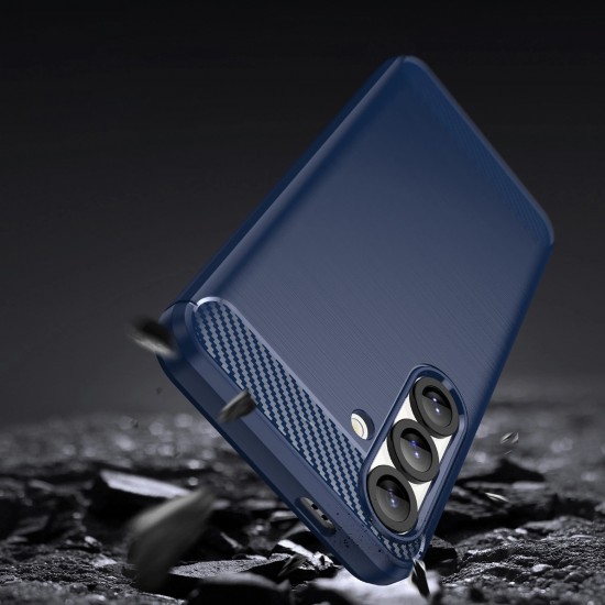 Carbon Case for Samsung Galaxy S25 - Blue