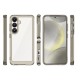 Outer Space Case with Gel Frame for Samsung Galaxy S25 - Clear Black