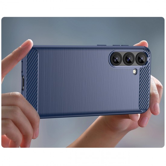 Carbon Case for Samsung Galaxy S25+ - Blue