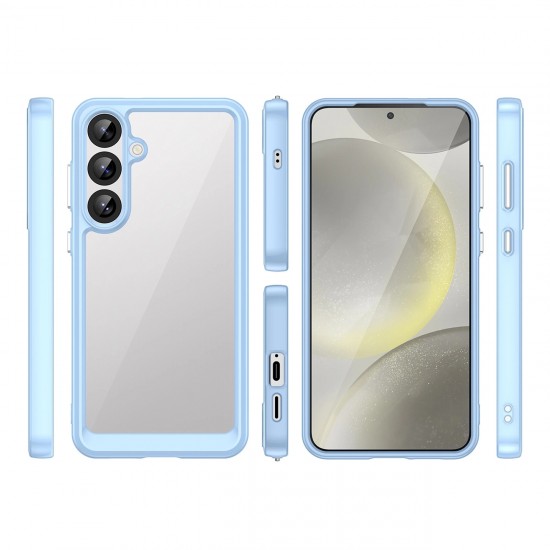 Outer Space Case with Gel Frame for Samsung Galaxy S25+ - Blue