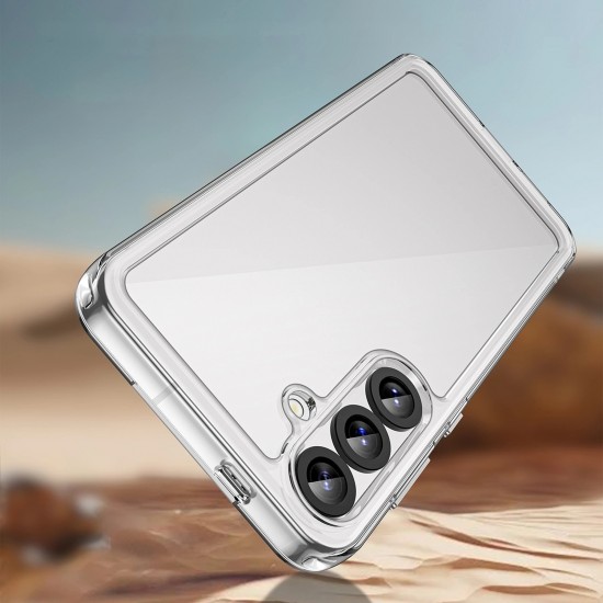 Outer Space Case with Gel Frame for Samsung Galaxy S25+ - Transparent