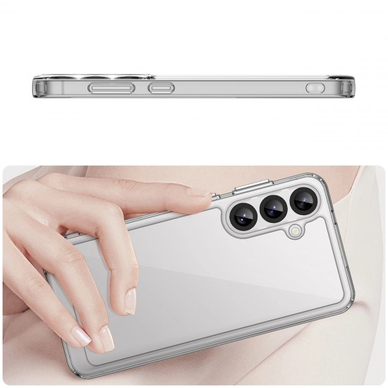 Outer Space Case with Gel Frame for Samsung Galaxy S25+ - Transparent