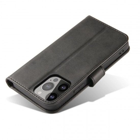 Magnet Case with Flip for Samsung Galaxy S24 FE - Black