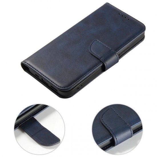 Magnet Case with Flip for Samsung Galaxy S24 FE - Blue
