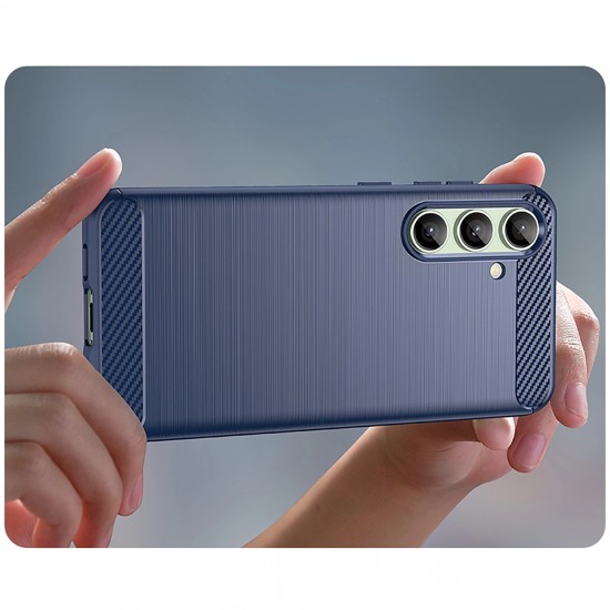Carbon Case for Samsung Galaxy S24 FE - Blue