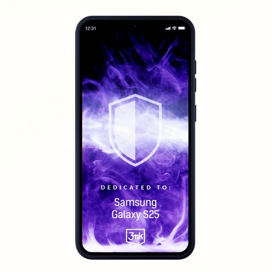 3mk Smoke MagCase for Samsung Galaxy S25 - Black