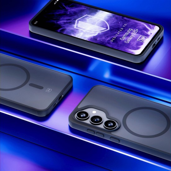 3mk Smoke MagCase for Samsung Galaxy S25+ - Black