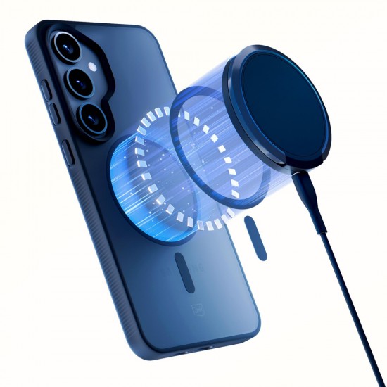 3mk Smoke MagCase for Samsung Galaxy S25+ - Black