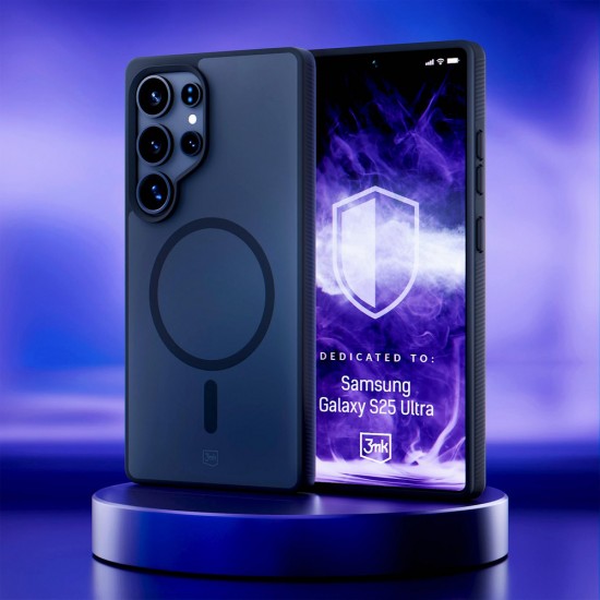 3mk Smoke MagCase for Samsung Galaxy S25 Ultra - Black
