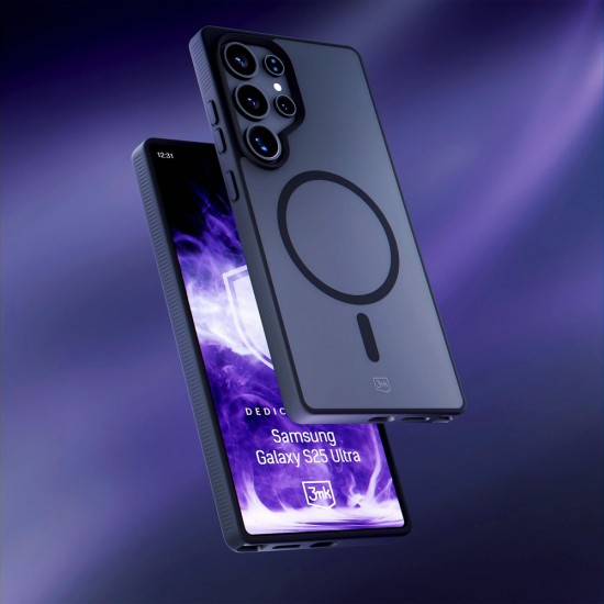 3mk Smoke MagCase for Samsung Galaxy S25 Ultra - Black