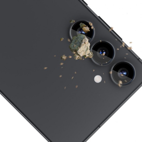 Camera lens glass 3mk Lens Protection Pro Black for Samsung Galaxy S25