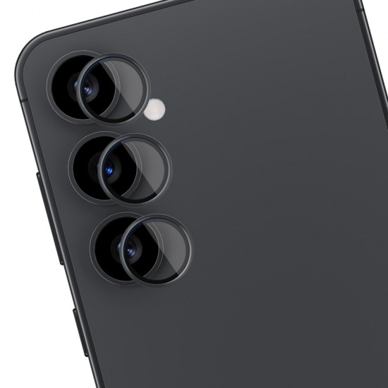 Camera lens glass 3mk Lens Protection Pro Black for Samsung Galaxy S25