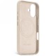 Decoded Leather Backcover with MagSafe for iPhone 16 - beige